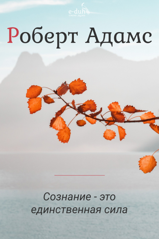 Роберт Адамс - Сознание - это единственная сила